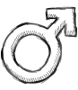 symbol for male